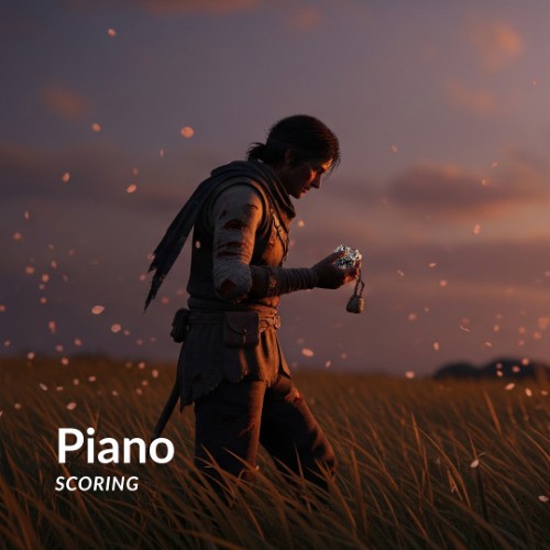 Melancholic Piano Theme, Emotional Story-Driven Video Game Music