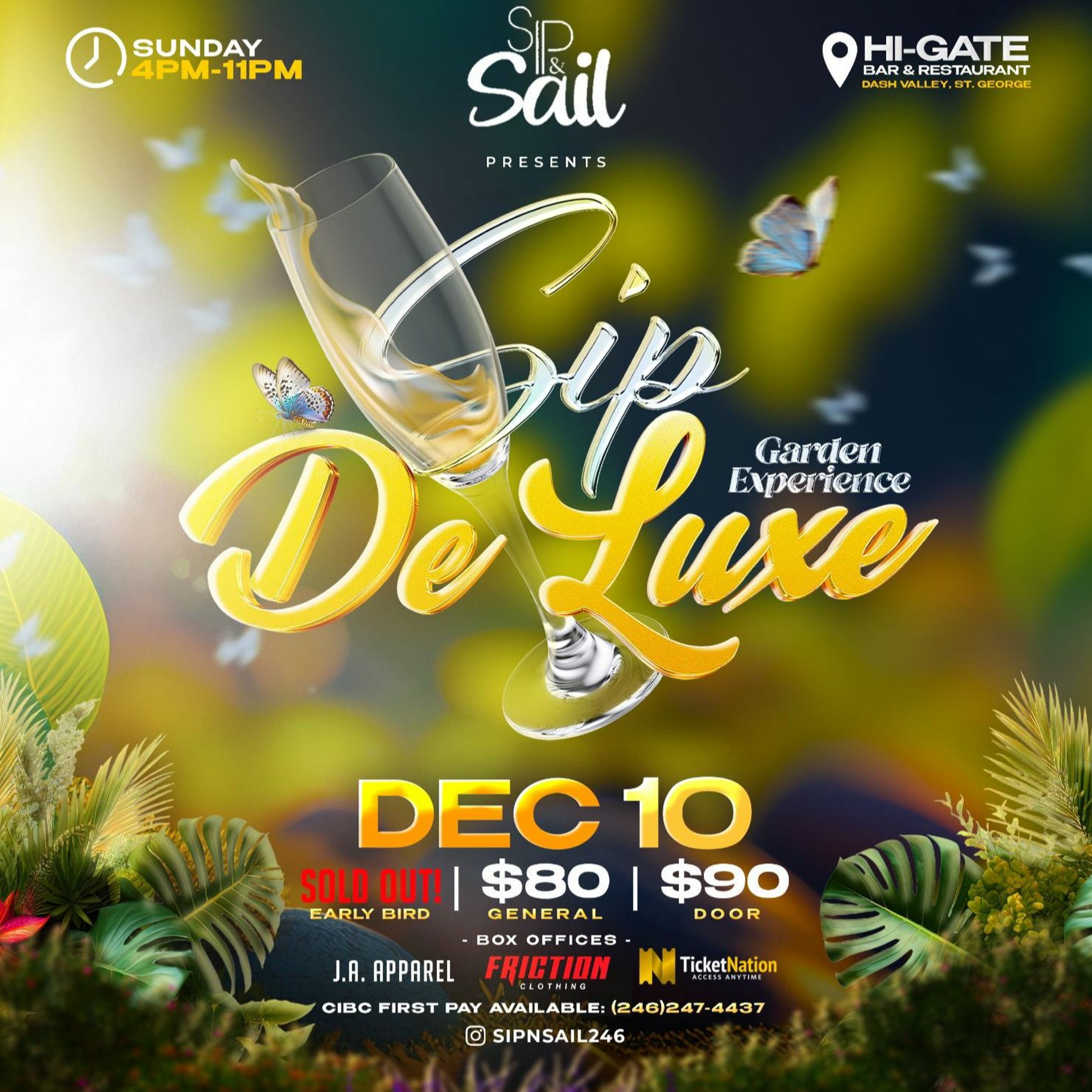 Sip De Luxe Garden Party Promo Mix