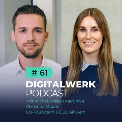 DW #61 Mit Christina Mauer, Co - Founderin Und CEO Von Einwert By Digitalwerk Podcast