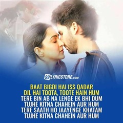 Tujhy Kitna chahein Aur Hum Song By It's Me Original by Jubin Nautyal