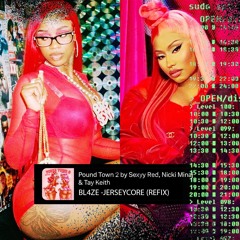 Sexyy Red, Nicki Minaj & RaEazy - Pound Town 2 (Jerseycore REFIX) Extended