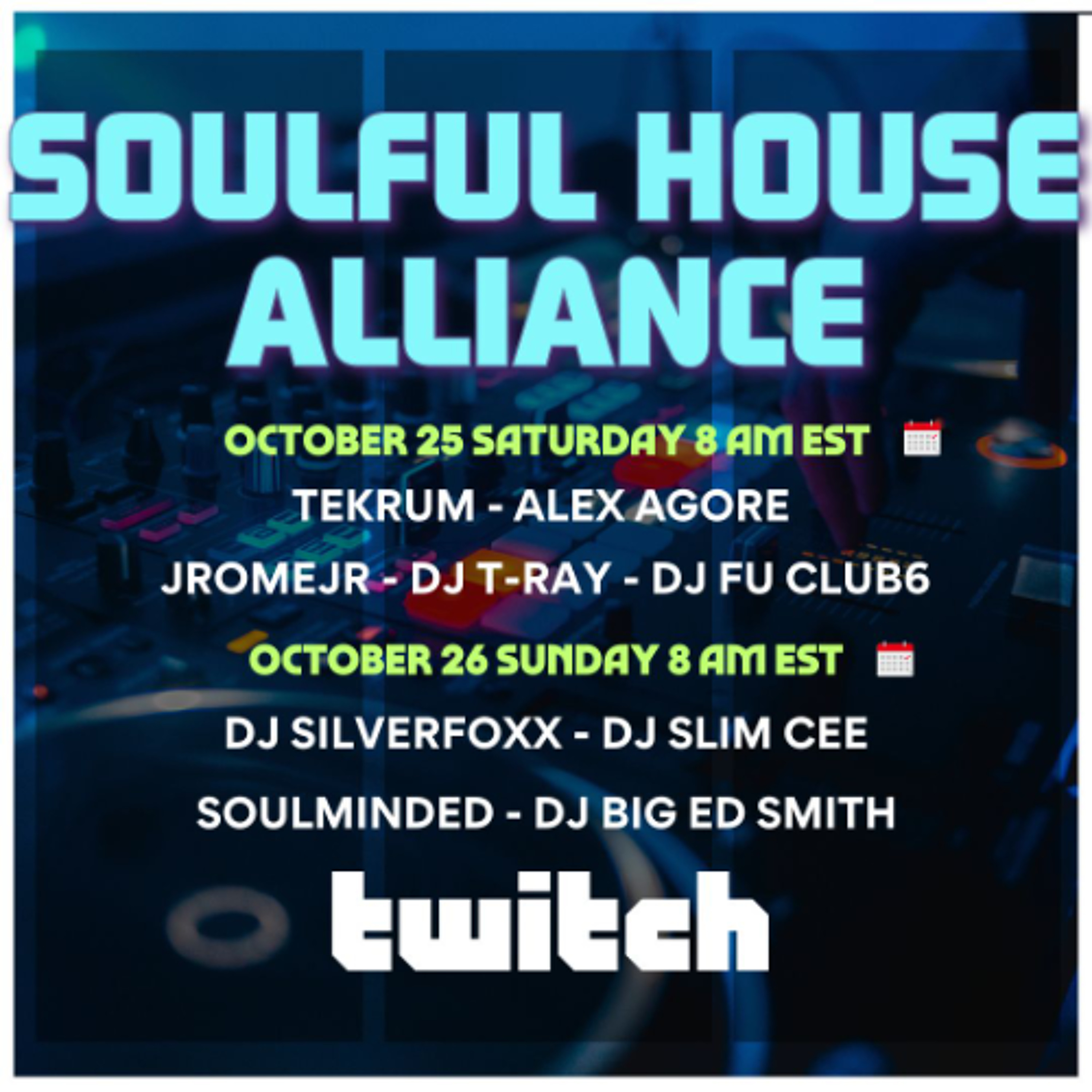 Soulful House Alliance Oct Edition episode artwork