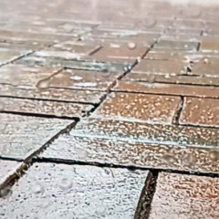 June (Yamaha SY55 Synthesizer + Phone recorded Rainfall, Recorded June 2025)