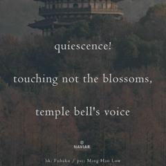 the voice of the temple bell (naviarhaiku580)