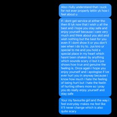 you're even better at leaving
