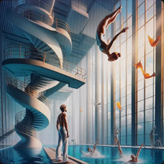 DER WASSERSCHEUE POET UND DIE KUNSTSPRINGERIN