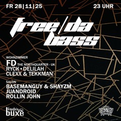 Live @ FREE DA BASS pres. by Divercity Bass Friedas Büxe Zürich 28.11.2025