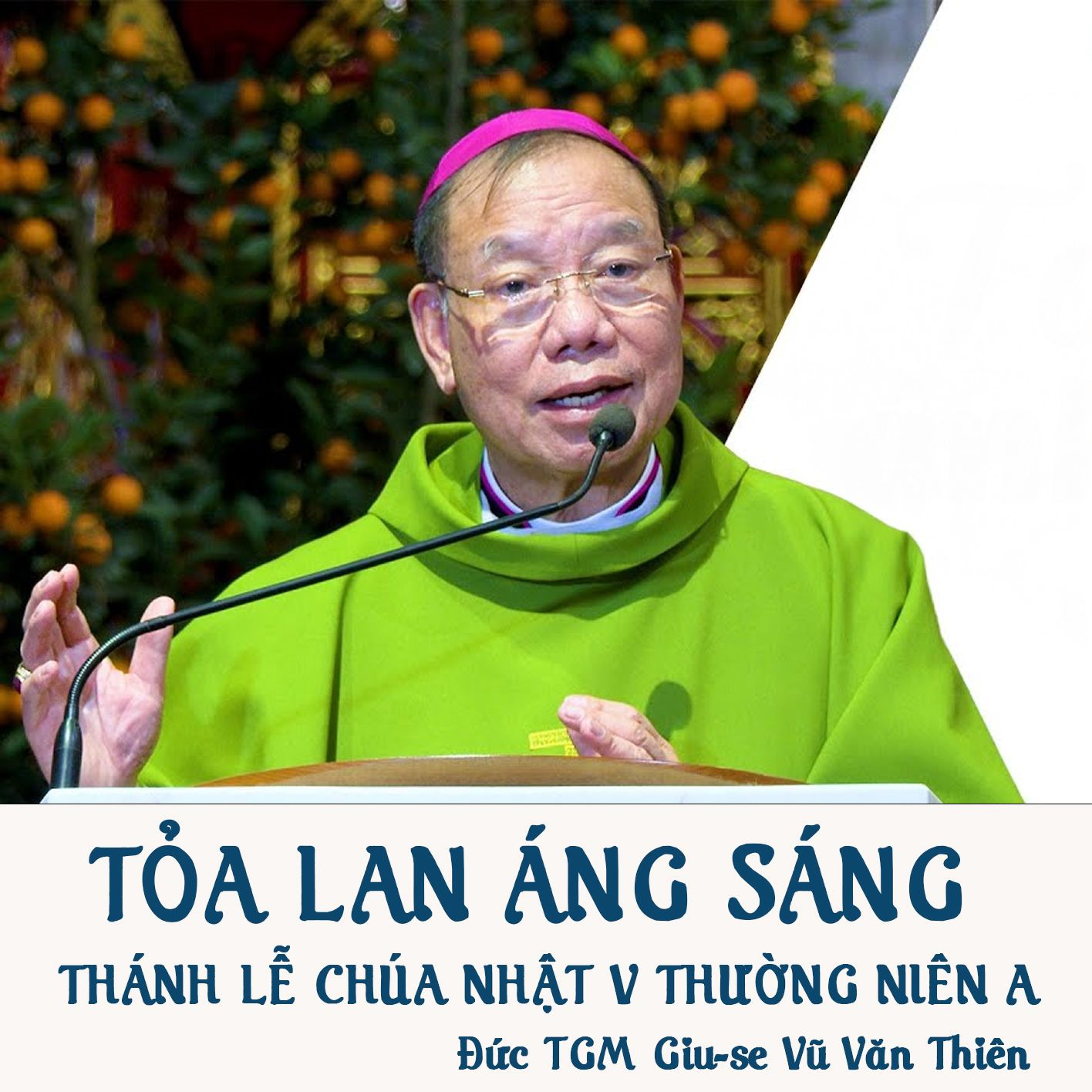 CN V TN A || Tỏa lan ánh sáng  || Đức TGM Giu-se Vũ Văn Thiên