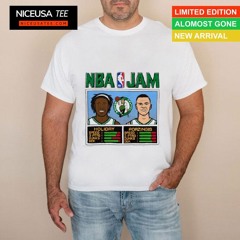 Boston Celtics Nba Jam Holiday And Porzingis 2024 Conference Finals Shirt