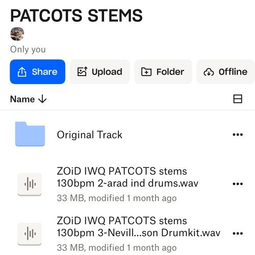 ZOiD_Patcots Stems remix