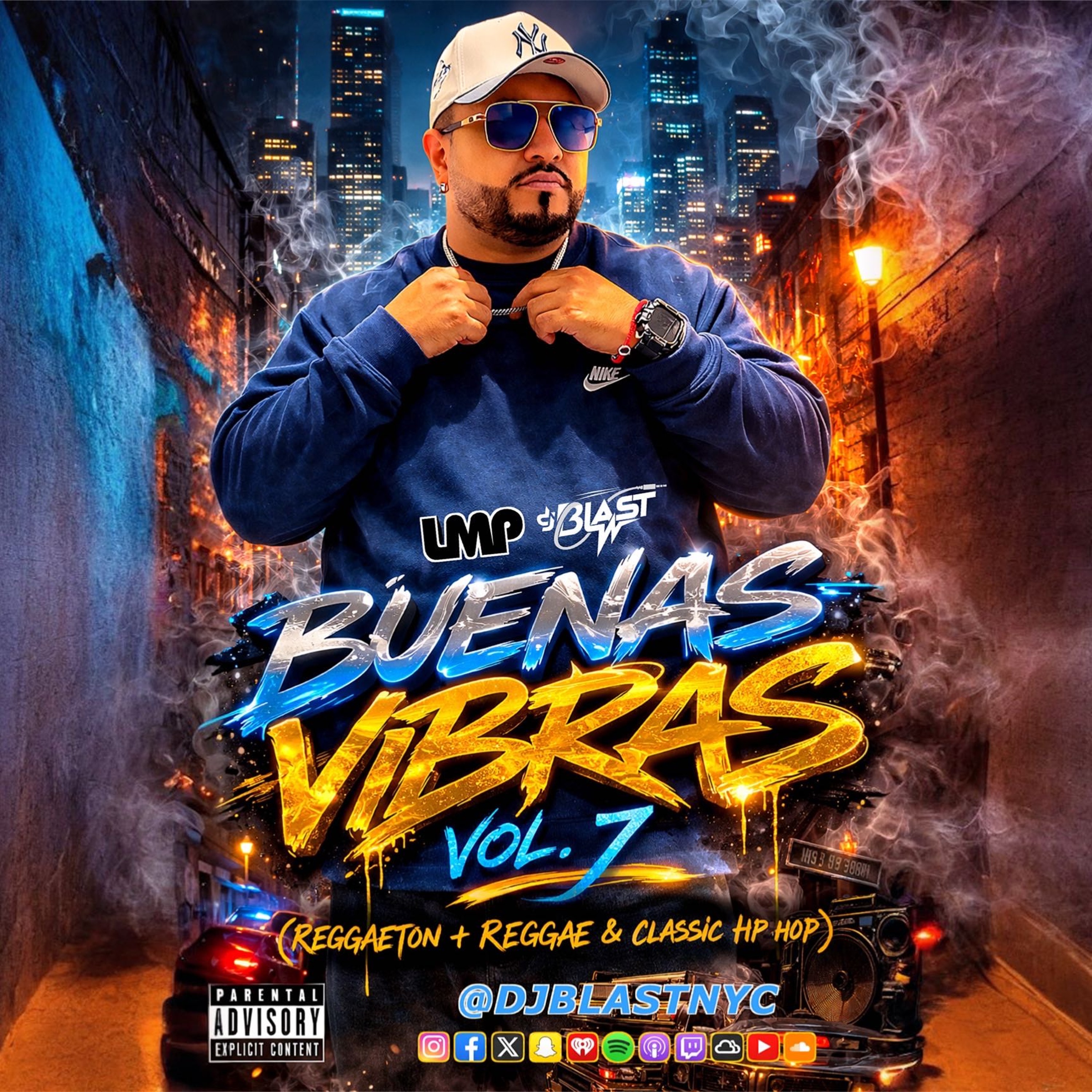 BUENAS VIBRAS VOL. 7 - DJ BLAST #IAMLMP #REGGAETON #REGGAE #CLASSICHIPHOP #CHENCHO #BADBUNNY #FEID