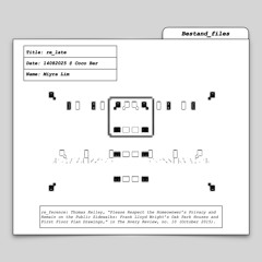 re_late w/ Miyra Lim (14.08.2025)
