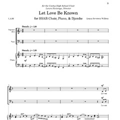 Let Love Be Known (Cantai)