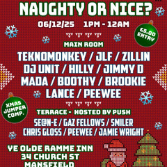 push 6/12/25 ye olde ramme inn mansfield  dj sean-e