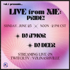 DJ DEER // "LIVE From JAE: Pride" - 6.25.23