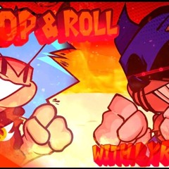 DROP & ROLL WITH LYRICS FNF RERUN UST (Original by DR-CYBER)