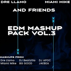 Fall 2024 | Dre Llamo, Miami Mike & Friends Mashup Pack Vol. 3