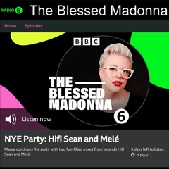 Live Set - The Blessed Madonna NYE Show 2023 - BBC6 Music