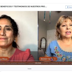 TALLER DE SALUD BENEFICIOS Y TESTIMONIOS DE NUESTROS PRODUCTOS CON TOMASA RIOS Y ROSY NUNEZ