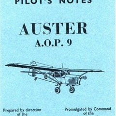 ✔PDF⚡️ Auster AOP 9 - Pilot's Notes - OP