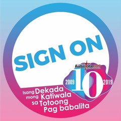 DWAL-FM 95.9 RadyoTotoo SIGN ON 2019