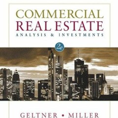 get [PDF]  Book [PDF]  Commercial Real Estate Analysis and Investments