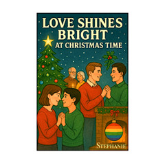 Love Shines Bright at Christmas Time (Stephanie)