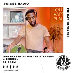 ttRR presents - For the Steppers w Terrell