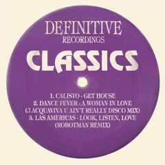 PREMIERE: Dance Fever - A Woman In Love (John Acquaviva U Ain't Really Disco Mix - Remaster)