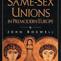 ✔PDF/✔READ Same-Sex Unions in Premodern Europe