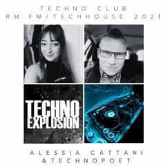 Techno Club rm.fm/techhouse 2021 Alessia Cattani & TechnoPoet