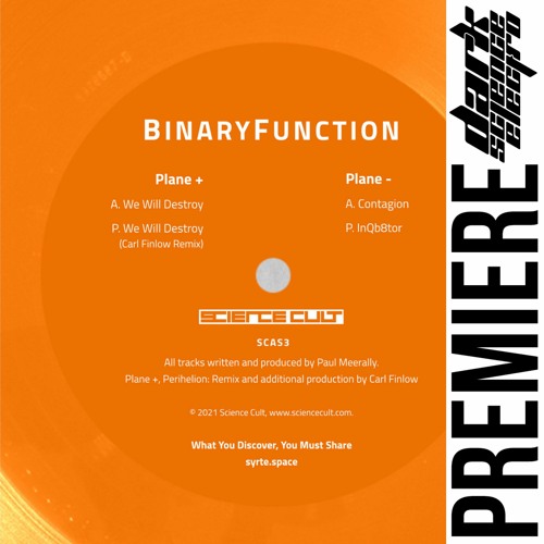 PREMIERE: BinaryFunction - We Will Destroy (Carl Finlow remix)
