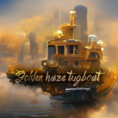 Golden haze tugboat