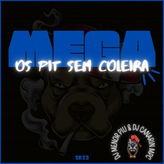 MEGA - OS PIT SEM COLEIRA ( DJ MENOR PIU & DJ CANARIN MPC ) #7PLUG 2K23!!!
