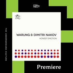 PREMIERE: Warung, Dimitri Nakov - Honest Emotion (Dimitri Nakov & B-Vision Acid Dub) [Yoshitoshi]