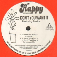 Davina - Don't You Want It (Extended)