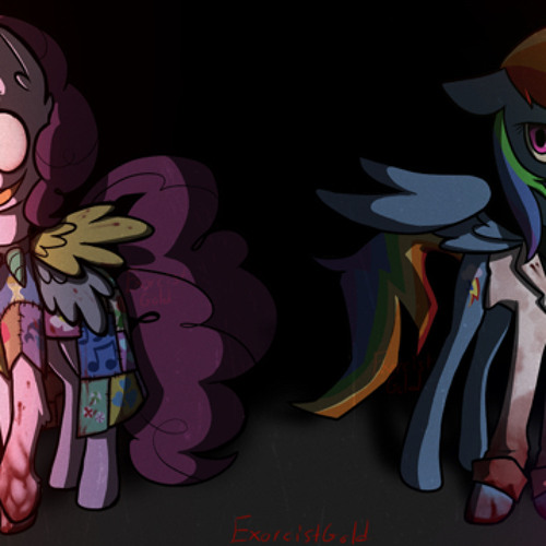 Cupcakes and Rainbows (mlp grimdark)