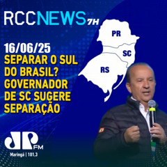 Governador de SC sugere separação: ‘Fazemos o país do Sul’