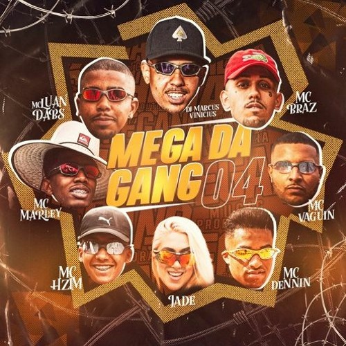 MEGA DA GANG 04 - MC'S Luan da BS, Braz, Marley, Hzim, Vaguin, Jade, Dennin