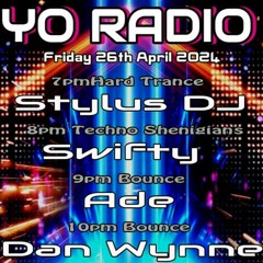 Stylus Dj LIVE! On YORADIO! - 26th April Hard Trance
