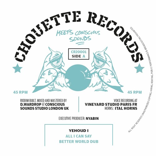 Yehoud I 'All I Can Say' Chouette Records 2020
