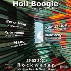 Kptn NEMO Live Djset @ Holi Boogie, Rockwater, Goa 2021