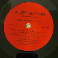 B-5 O SACRUM CONVIVUM St John's Men's Choir Side B Track 5