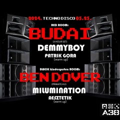 DJ Budai@Techno Disco Live 2024/05/25 A38