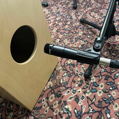 Cajon Recording 3 - Shure Sm57 + Rode NT5