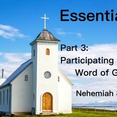 Participating In The Word Of God - Nehemiah 8:1-12 And Matthew 19:16-22