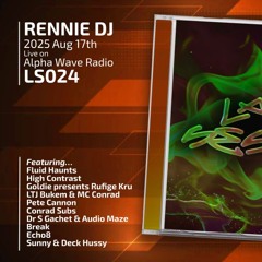 (LS024) - 16/8/25- Alpha Wave Radio - LIVE - Lab Sessions - Rennie DJ
