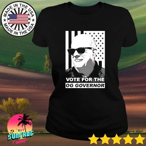 Larry Hogan vote for the og governor American flag shirt