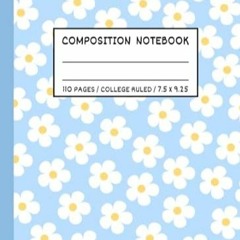 🍈[GET]_ (DOWNLOAD) Pastel College Ruled Composition Notebook Aesthetic Notebook For Schoo 🍈
