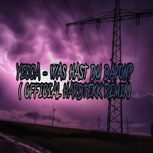 FröhsliATekk - YECCA - WAS HAST DU DAVON? (Official Hardtekk Remix)